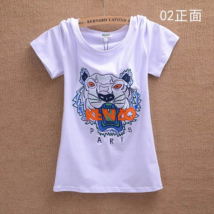 KENZO short round collar T woman S-2XL-011